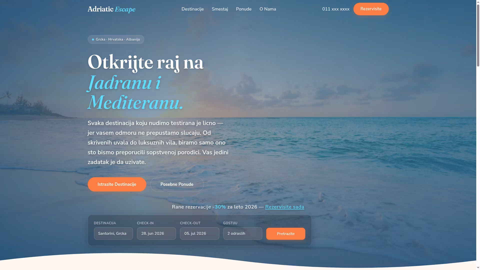 Izrada sajta i SEO optimizacija za turističku agenciju — M·LAB blog Beograd